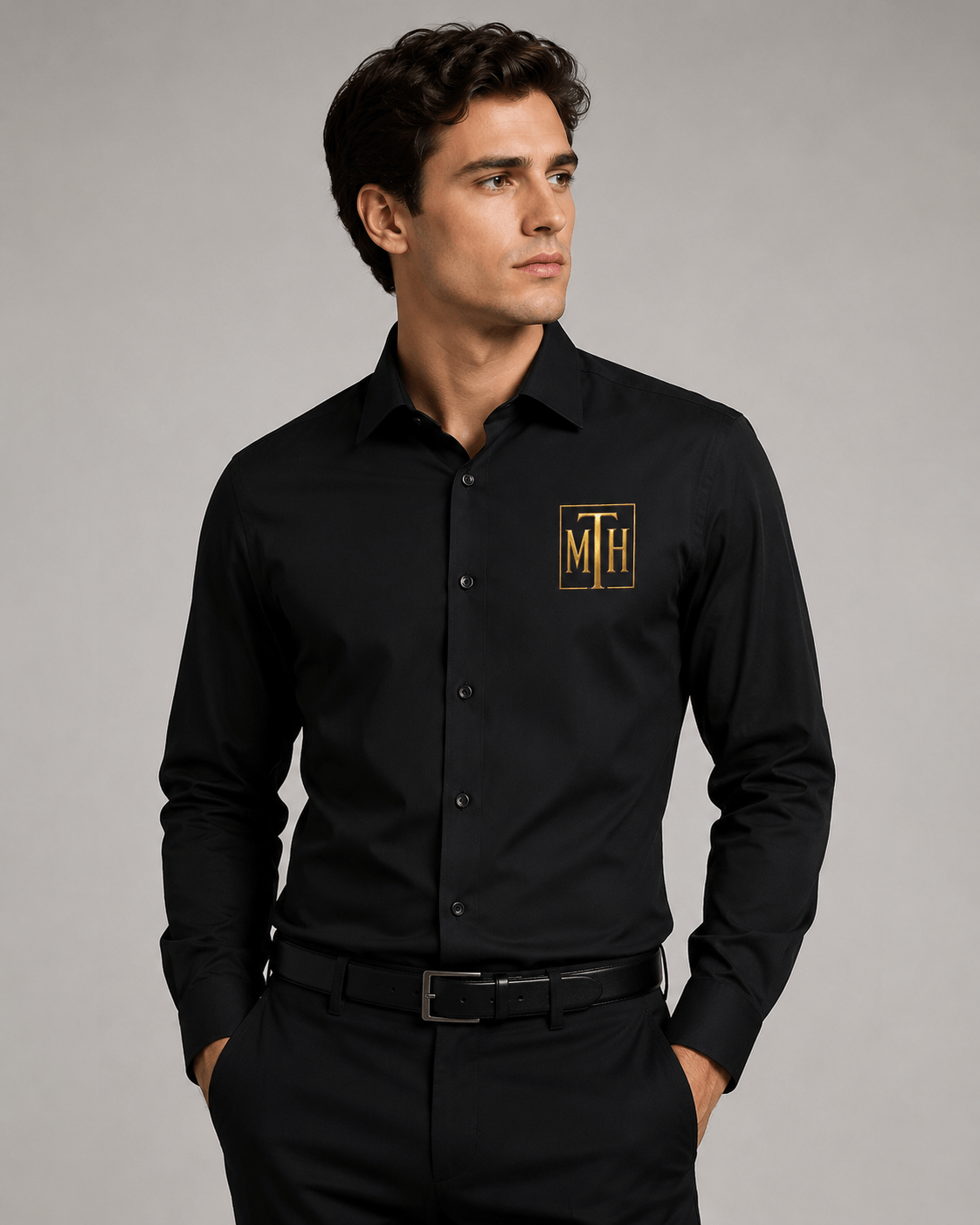 MTH Aurum dress shirt product campaign
