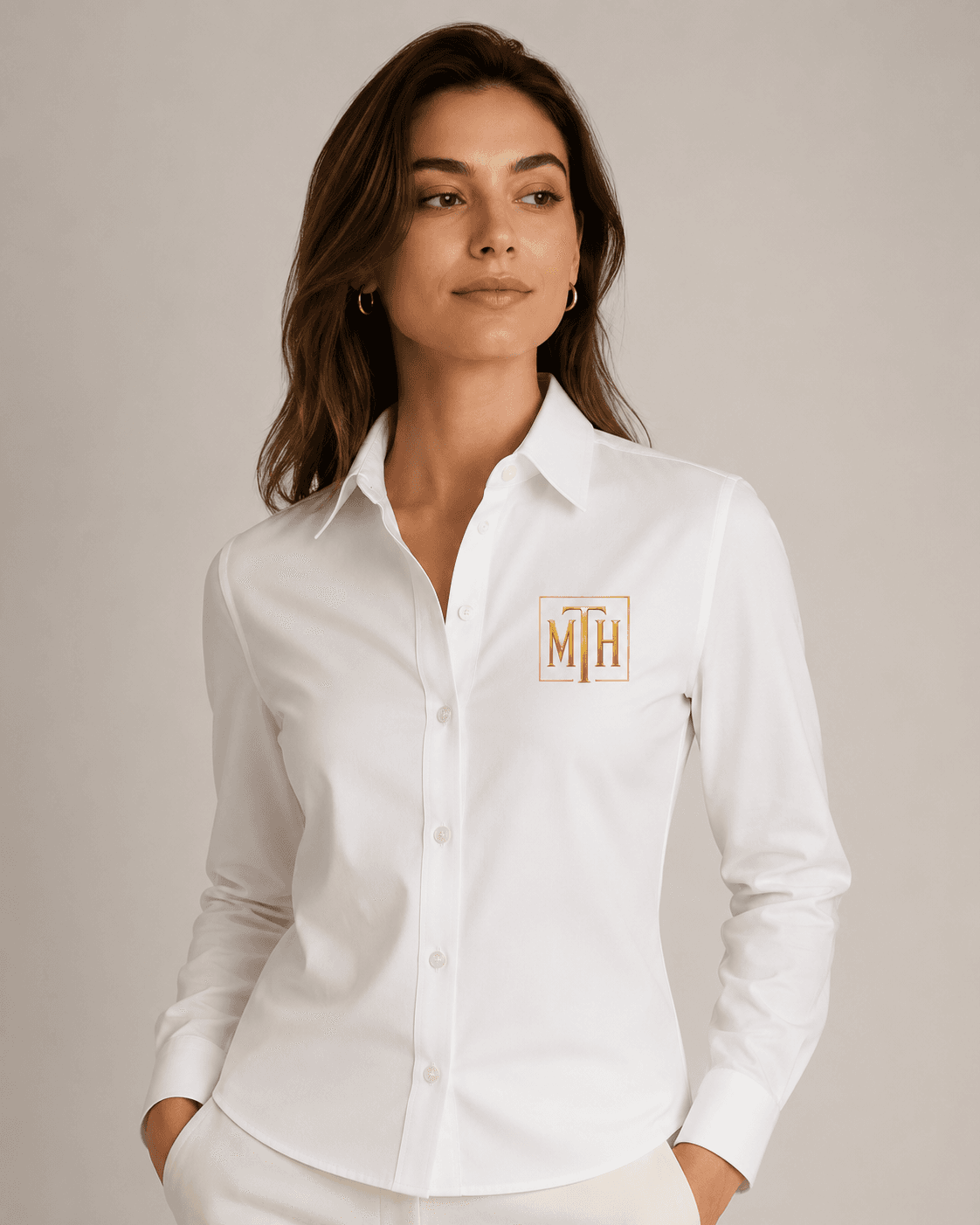 Alabaster Tailored Shirt