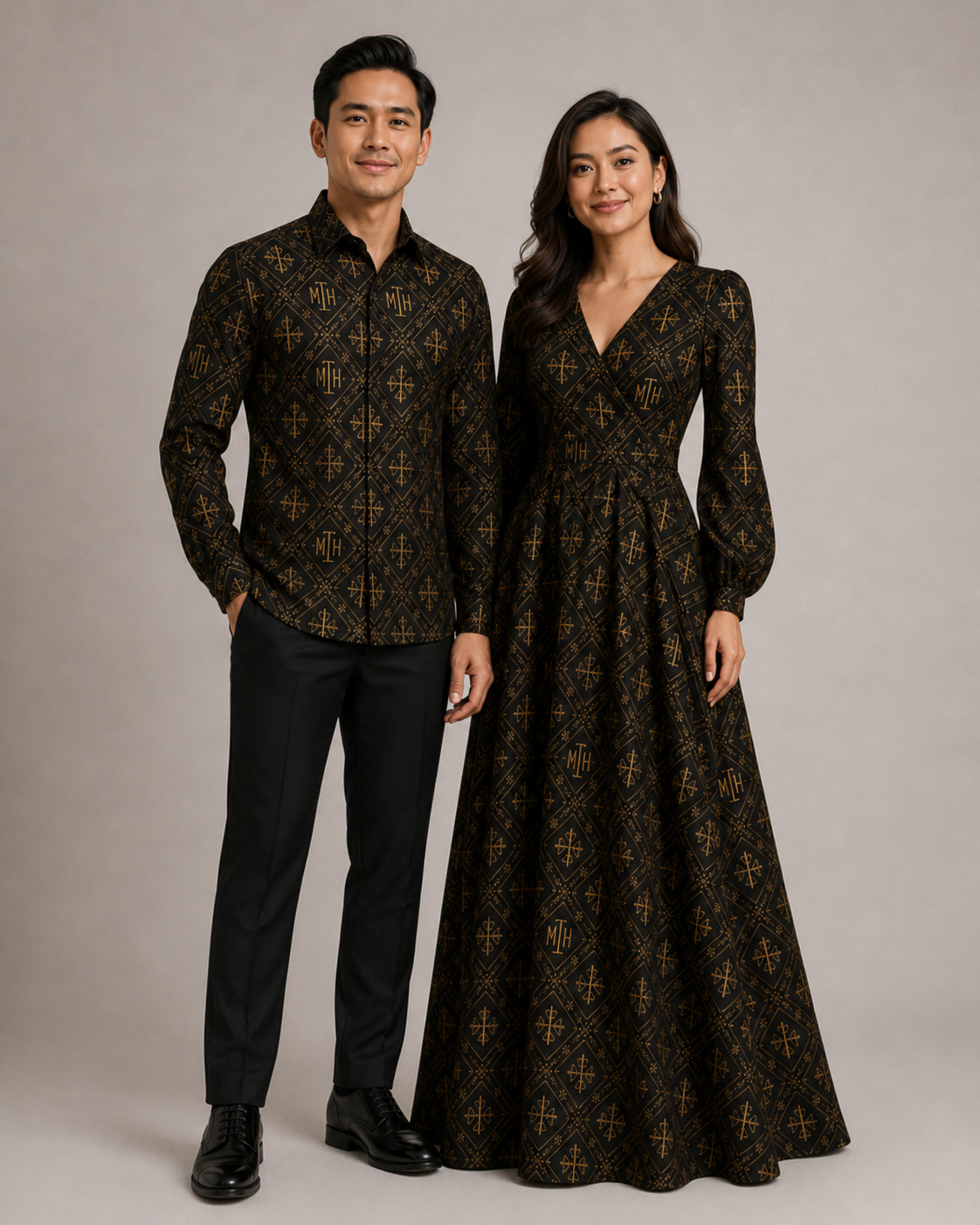MTH Regalia batik shirt campaign portrait